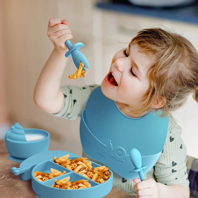 Coffret repas bébé - Escargot – Le bambin