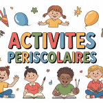 enfants 6-12 ans pratiquant activités périscolaires