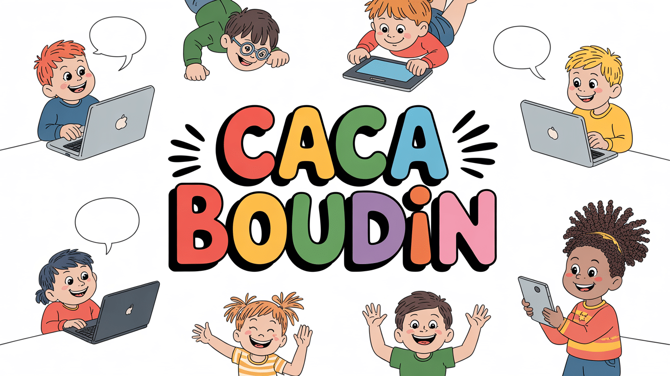 enfants joyeux caca boudin.fr ordinateurs tablettes