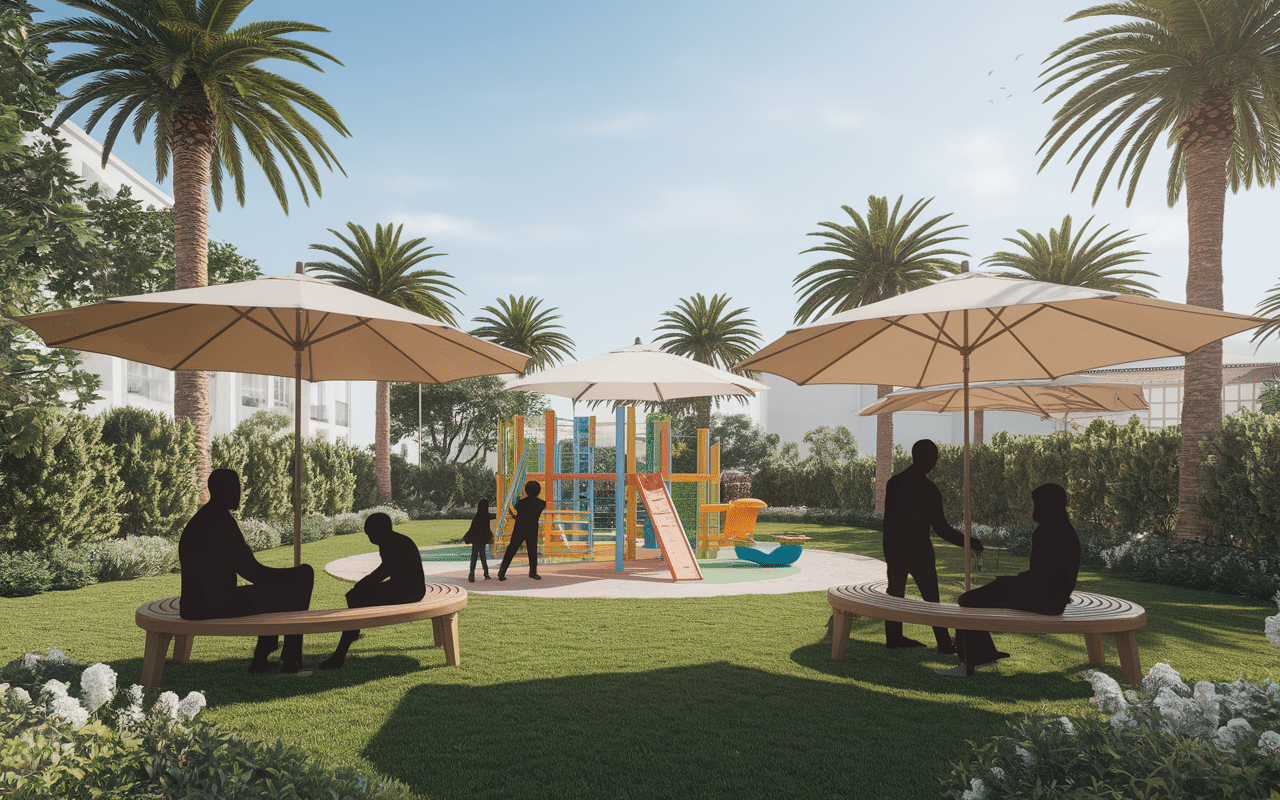 Kiosque famille La Ciotat air jeux détente