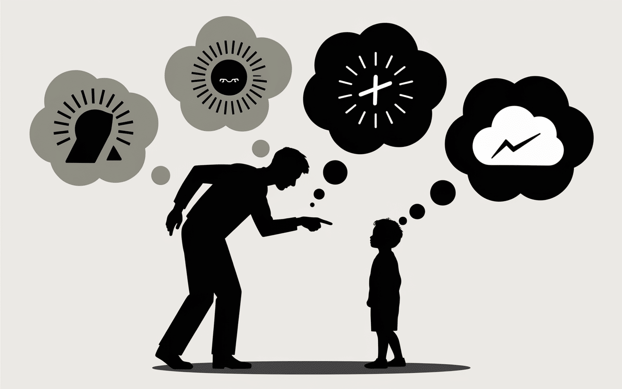 Mon conjoint critique mon fils illustration causes critiques