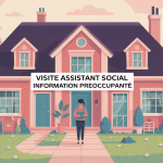 Visite assistant social information préoccupante famille