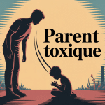 13 signes d'un parent toxique ombre menaçante adulte sur enfant