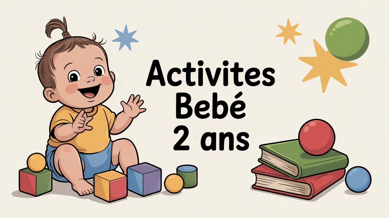 Activités bébé 2 ans avec jouets éducatifs