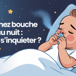 bébé nez bouché nuit dangereux allongé congestion