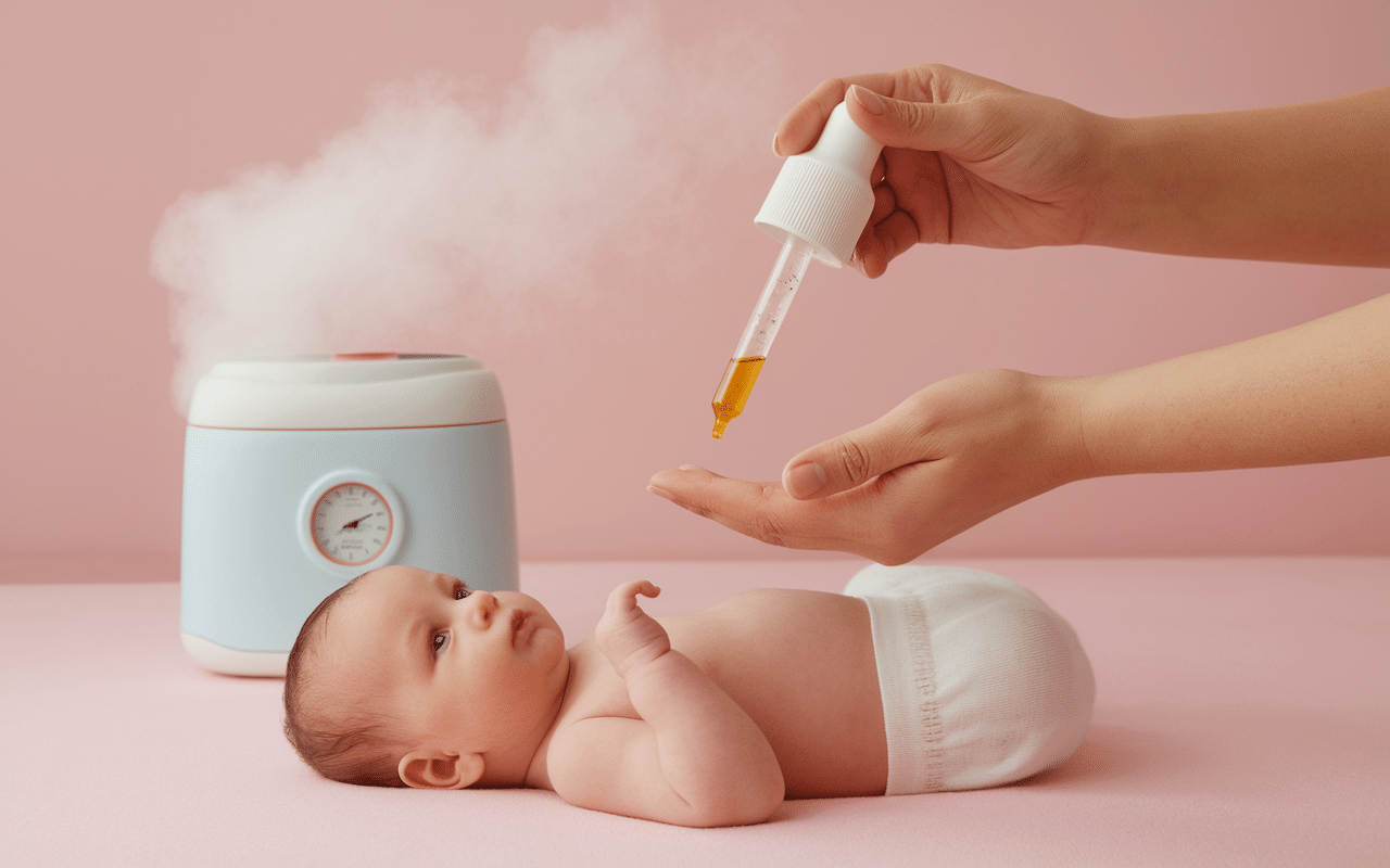 bébé nez bouché nuit dangereux pipette humidificateur chambre