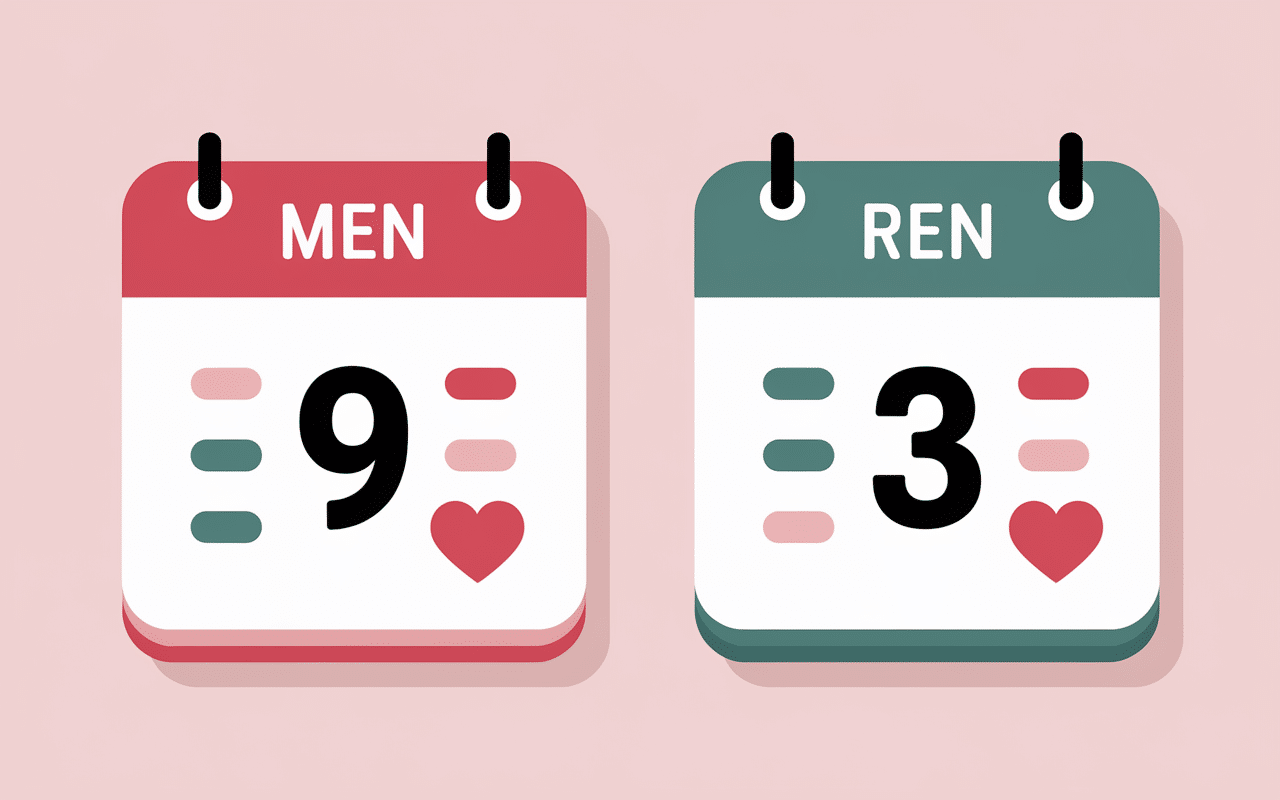 Calculer les semaine aménorrhée infographie semaines grossesse