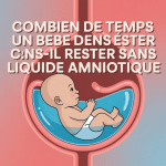 combien de temps bébé peut rester sans liquide amniotique image