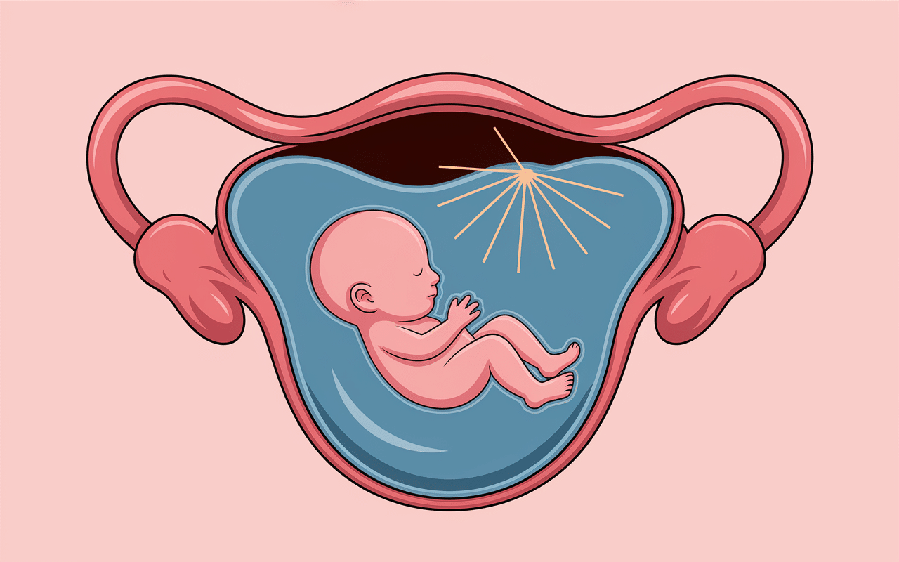 combien de temps bébé peut rester sans liquide amniotique utérus bébé liquide