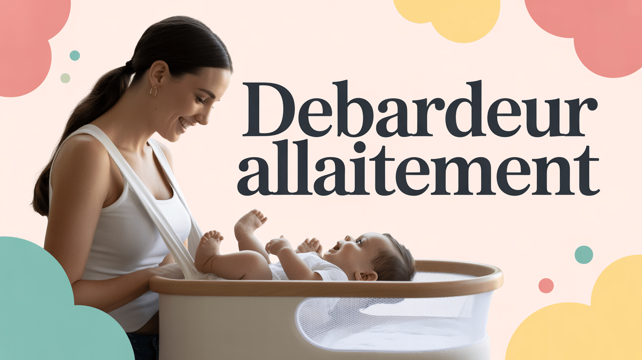 debardeur allaitement jeune maman bébé