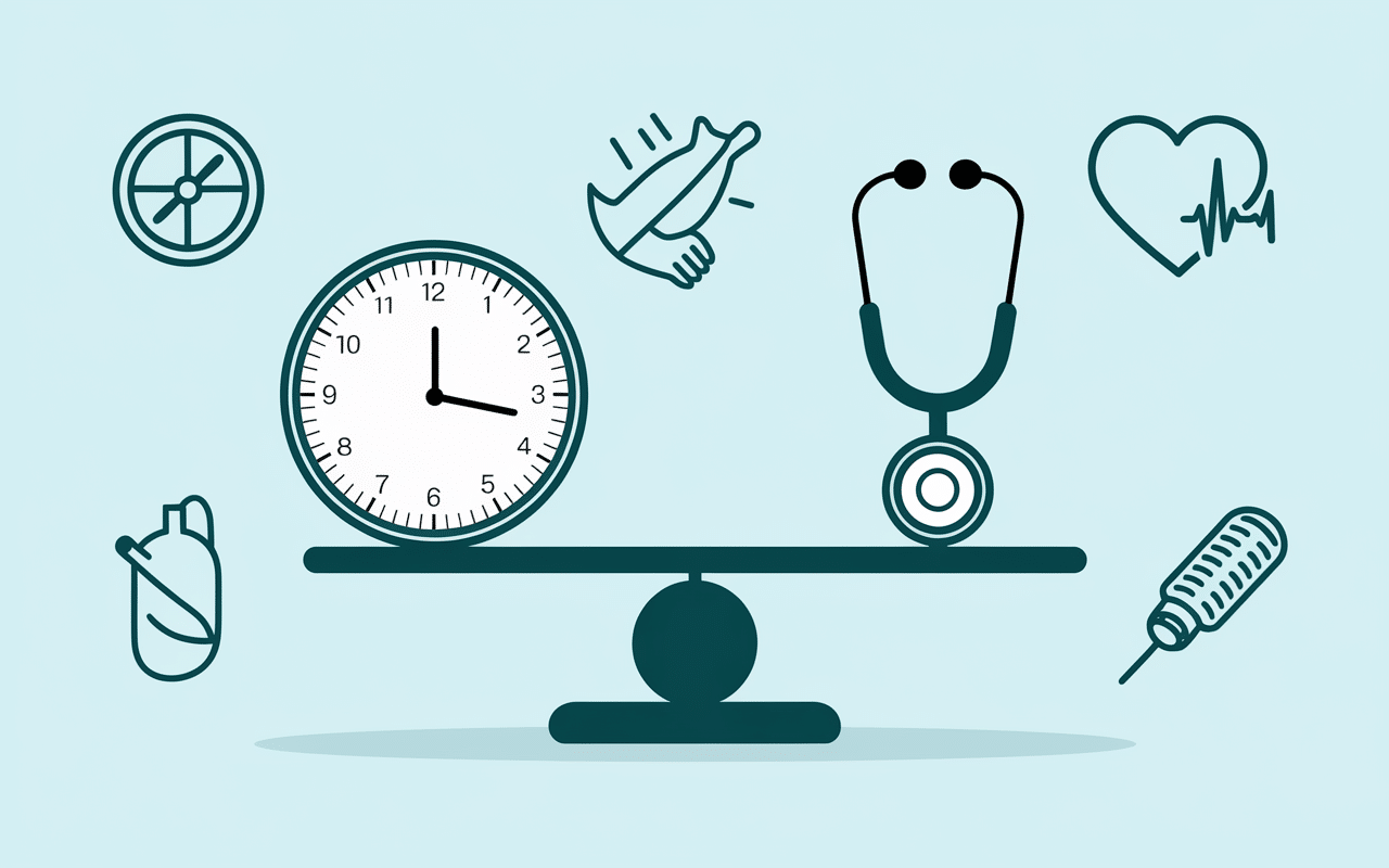 équilibre temps santé rdv échographie rapide