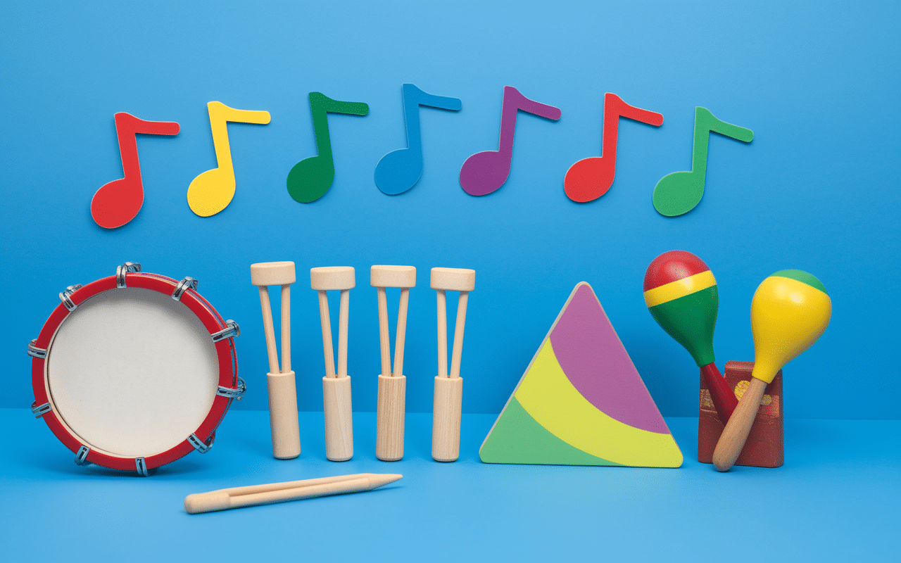 Instruments adaptés jeux musicaux maternelle enfants