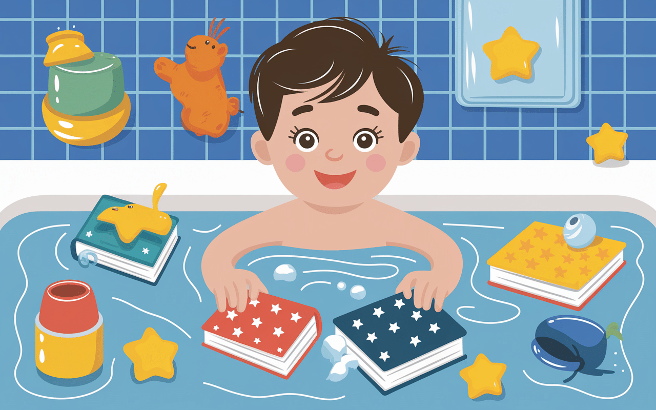 Jouet de bain éducatif baignoire enfant bulles
