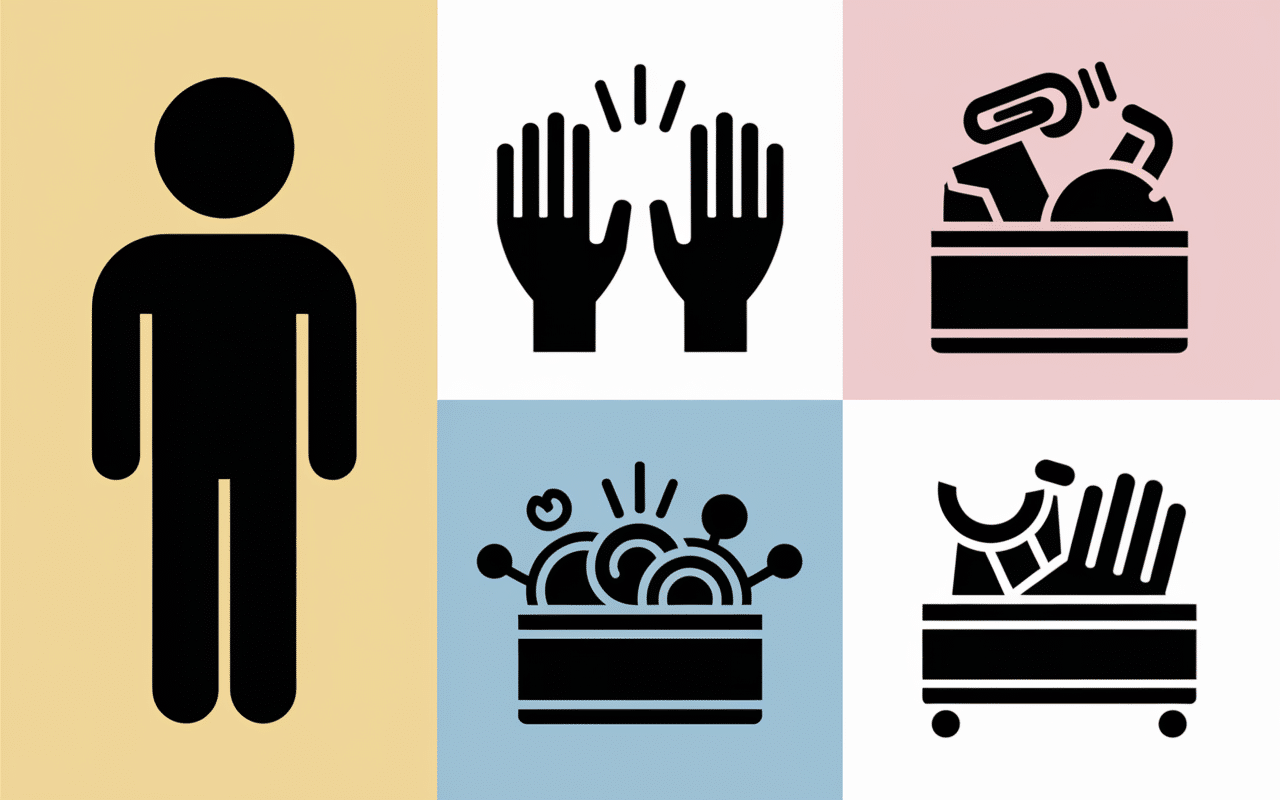 Les règles de la maison Super Nanny pictogramme règles