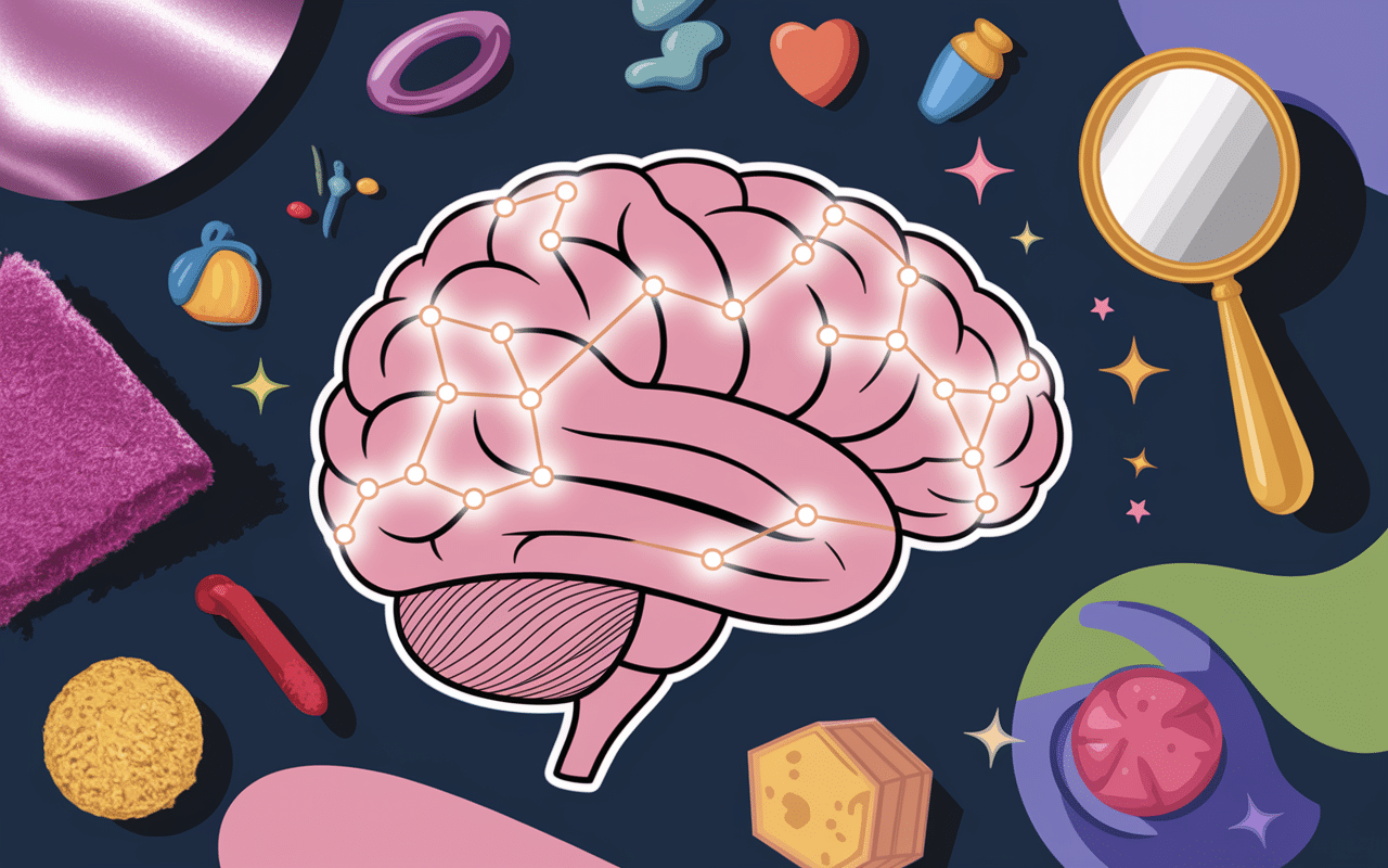 livre sensoriel bébé stimulation cerveau et sens