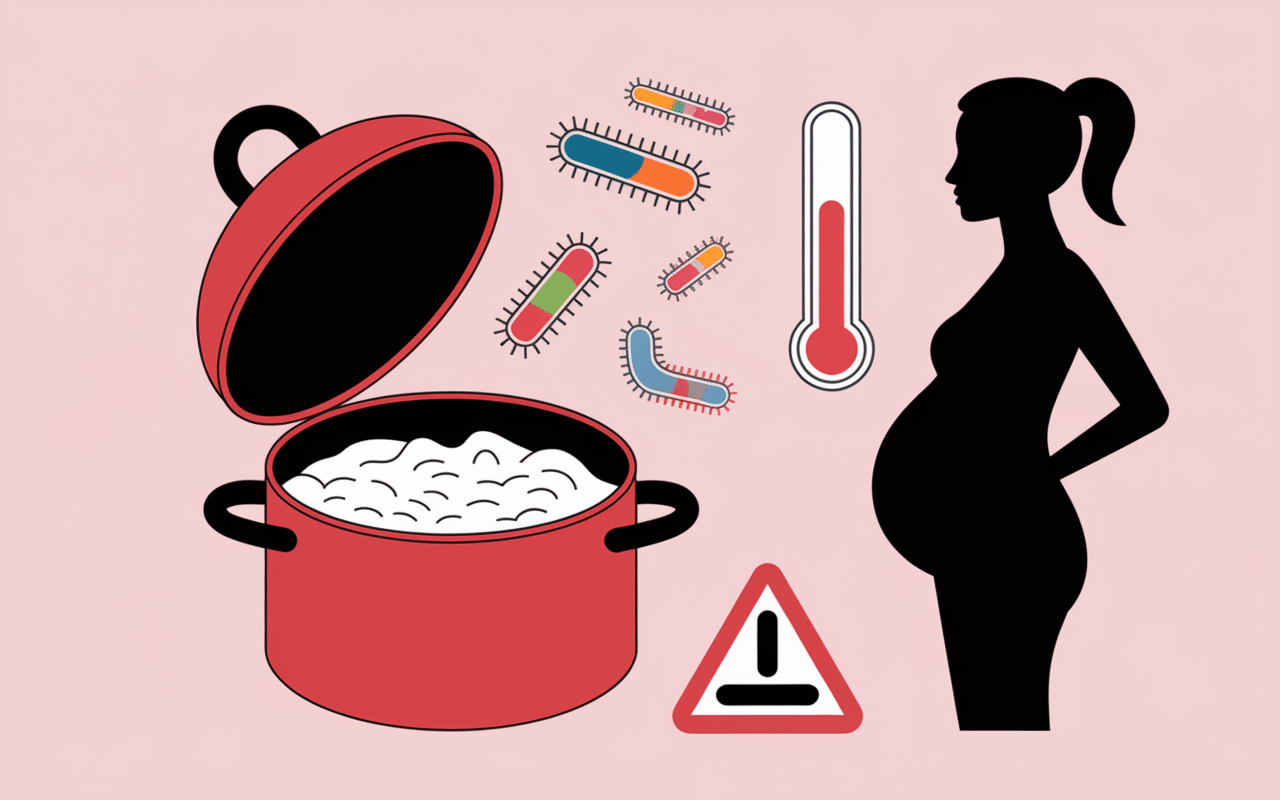 Rillette enceinte risque bactérie