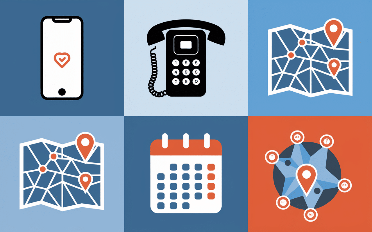 options réservation rdv échographie rapide