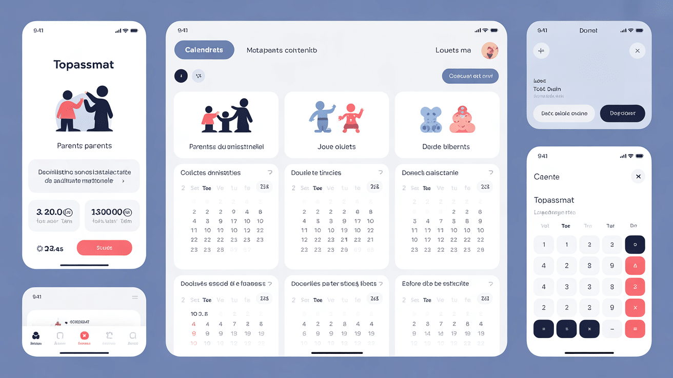 topassmat interface application mobile et tablette