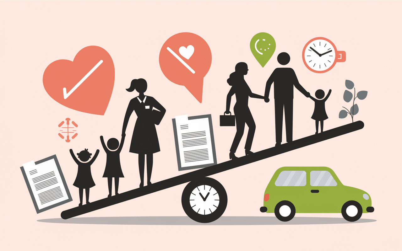 topassmat avantages gestion équilibrée parents et assistante