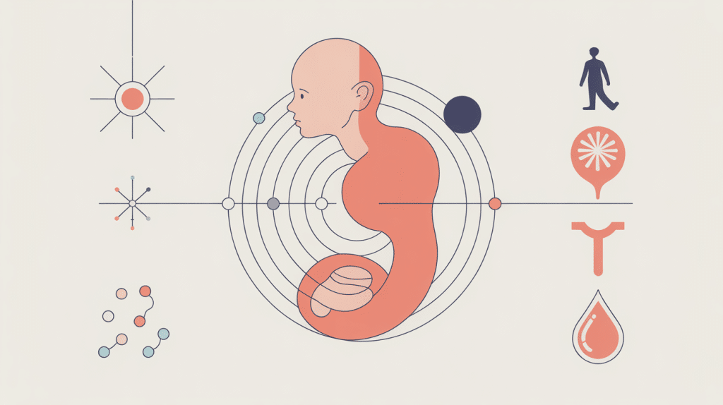 Illustration utérus et dilatation, homéopathie pour dilater le col avis