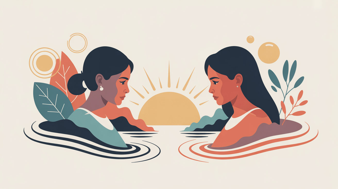 Illustration je suis déçue par ma fille adulte, limites saines et espoir