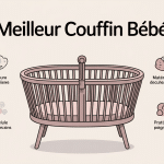 meilleur couffin bébé, illustration critères sécurité et confort
