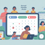 Illustration du portail famille anzin, guide pratique