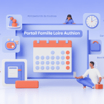 portail famille loire authion, gestion en ligne cantine, périscolaire, factures