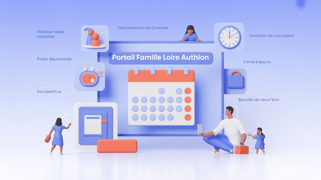 portail famille loire authion, gestion en ligne cantine, périscolaire, factures