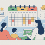 Illustration portail famille pontoise, calendrier et services