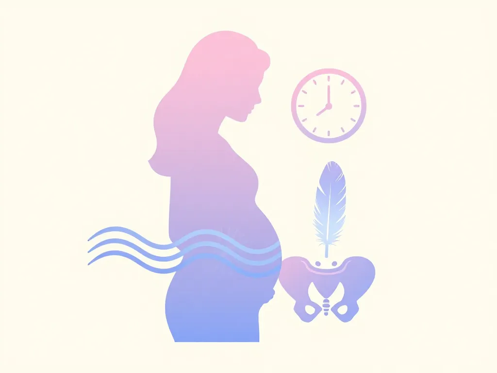 Contractions régulières et descente du bébé, truc de grand-mère pour savoir quand on va accoucher