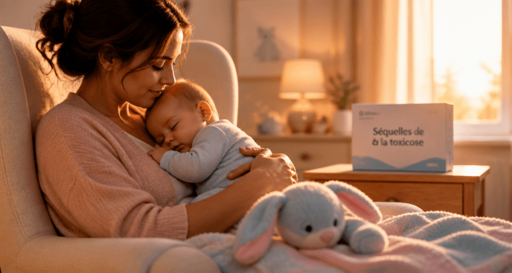 toxicose du nourrisson séquelles bébé endormi