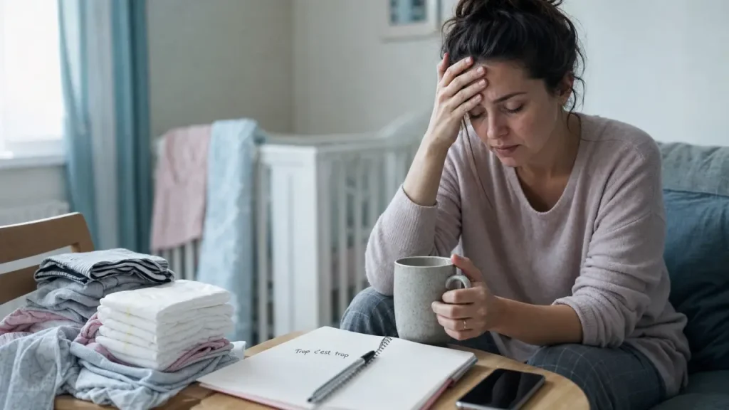 Je ne supporte plus ma vie de maman : signaux d’alerte, charge mentale et aide à demander