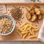 c est quoi les feculents : riz, lentilles et pommes de terre, index glycémique
