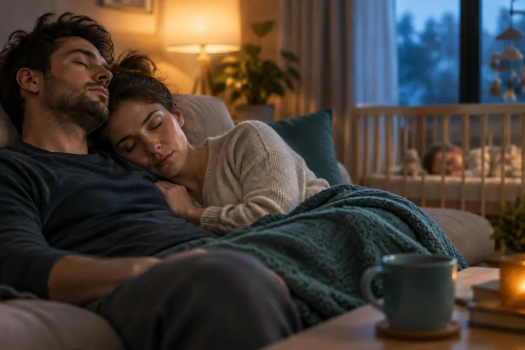 Jeunes parents épuisés : 7 conseils pour récupérer malgré les réveils nocturnes